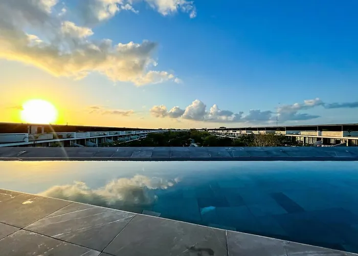 Luxury Penthouse Panoramic Views & Pool Apartment Playa del Carmen